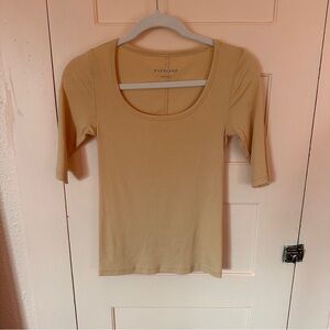 Everlane ribbed shirt